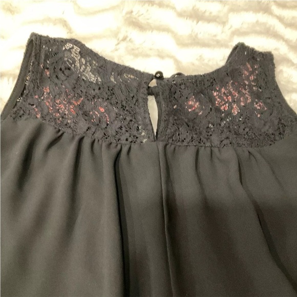 Heart Soul Women’s Cold Shoulder Layered Shift Dress Size Small - Picture 5 of 13